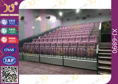 Китай Места домашнего кинотеатра чехла из материи складывая с трясти назад стул амфитеатра поставщик