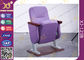 Пурпурные складывая стулья Халл церков с чехлами из материи/посадочными местами аудитории поставщик