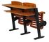 Резиновые деревянные сильные стальные посадочные места лекционного зала стола с планшетом отладки поставщик