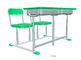 ХДПЭ стола и стула студента мяты утюга зеленого мебель школы установленного регулируемая поставщик